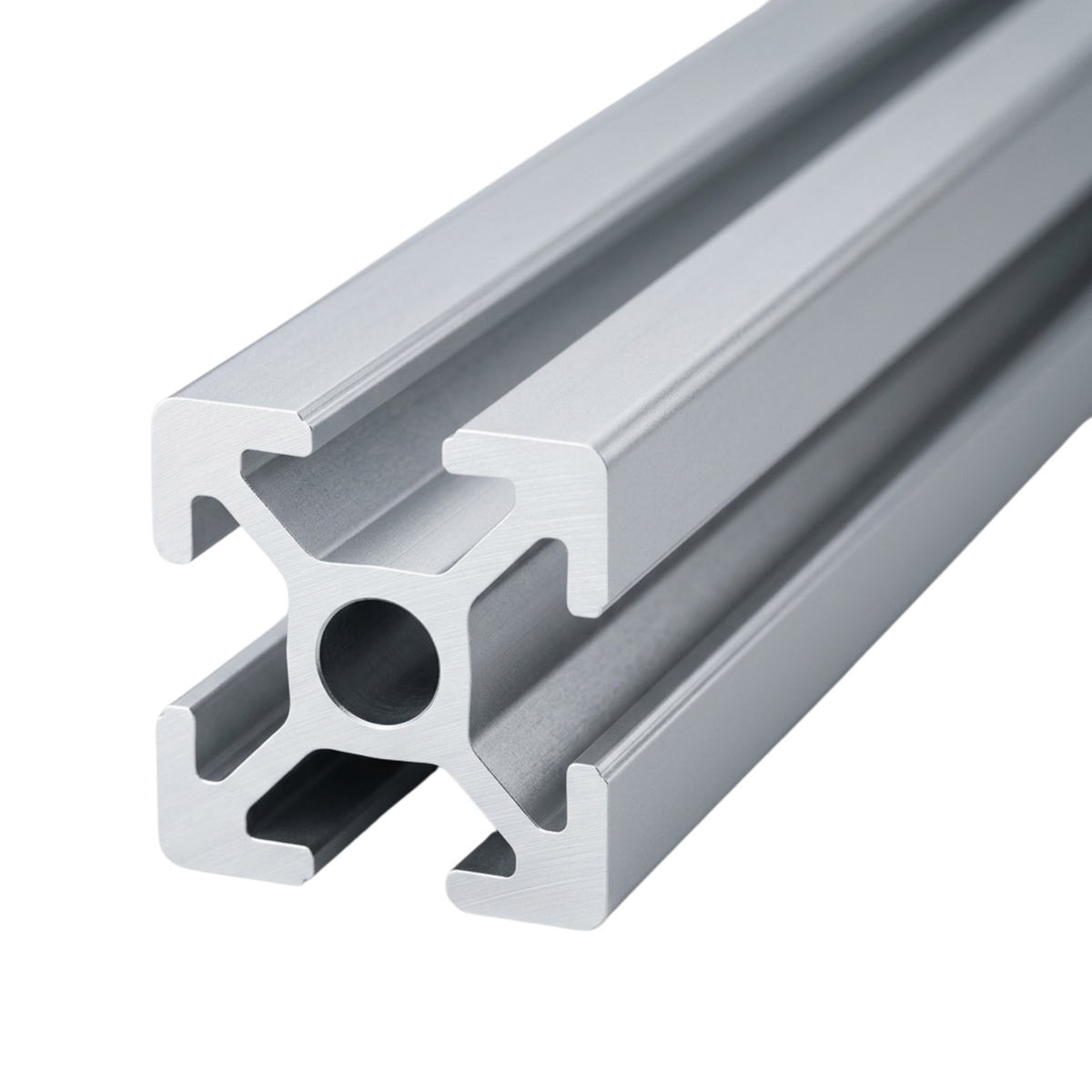 Perfil de Aluminio T-Slotted 20×20 mm | Estructural Industrial